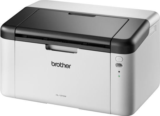 Brother HL-1210W - Draadloze Laserprinter Zeer compacte zwart-witlaserprinter met draadloze netwerkaansluiting Wi-Fi