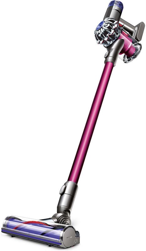 Dyson V6 Absolute + zilver, roze, paars