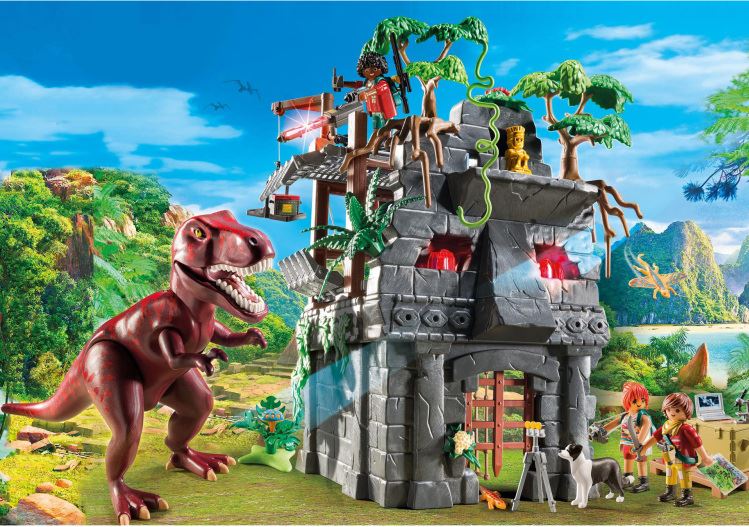 playmobil Basiskamp van de Explorers met T Rex 9429