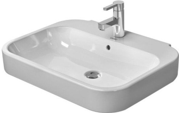Duravit Happy D.2 Wastafel 80cm 3 kraangaten Wit