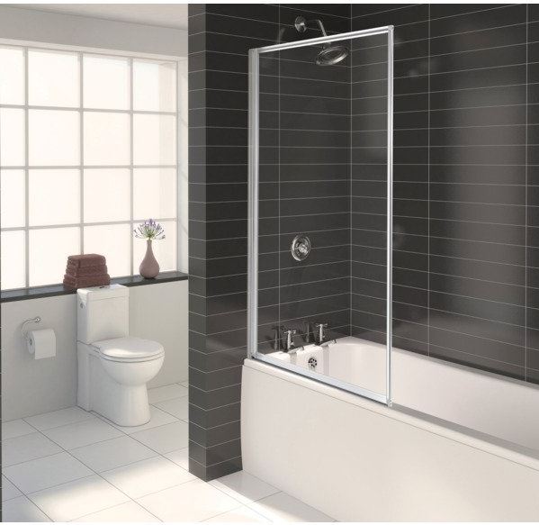 Aqualux Aqua 3 Aqua 3 met Wit profiel 3mm Glas
