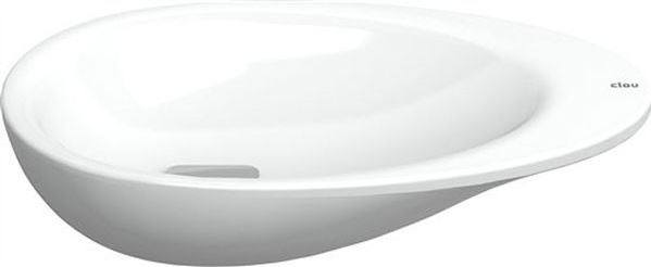 Clou First fonteinkom zonder kraangat met plug wit keramiek B36xH9xD21.8cm CL/03.03110