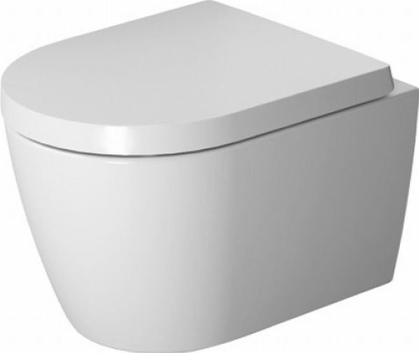 Duravit Starck Me wandcloset diepspoel Compact Rimless 36.5x48cm met verdekte bevestiging wit