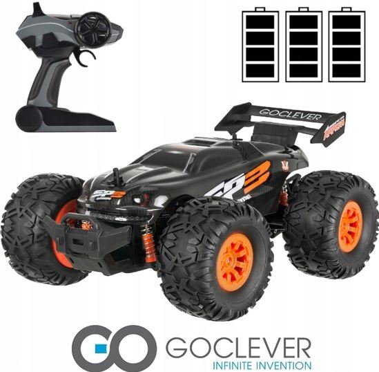 GoClever Arrow - RC All-Terrain auto met 3 accu s tot 45 min rijplezier