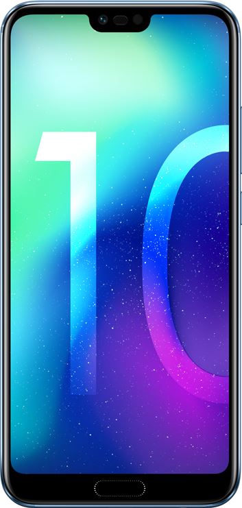 Honor 10 128 GB / grijs, zwart / (dualsim)