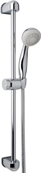 Porcher Aqua S1 Glijstangset met handdouche 1stand chroom D6039AA