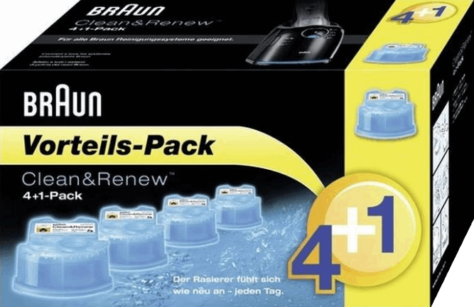 Braun Clean & Renew 4+1