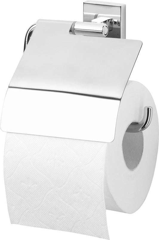 Tiger melbourne toiletrolhouder met klep chroom