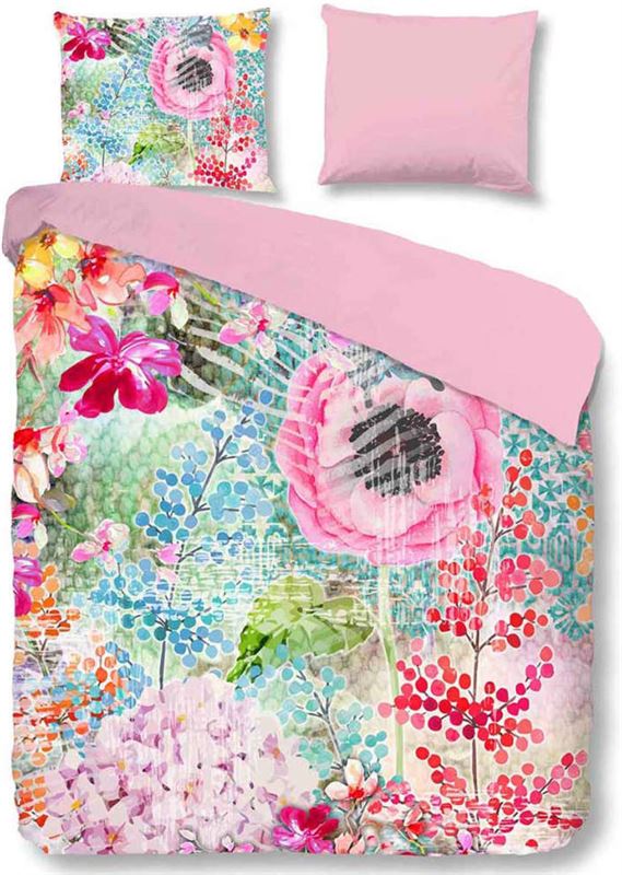 PURE PURE 5710-M Lizzy - dekbedovertrek - eenpersoons - 140x200/220 cm - 100% microfiber - multi