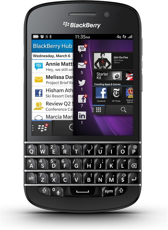 BlackBerry Q10 16 GB / zwart