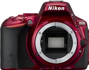 Nikon D5500 zwart, rood