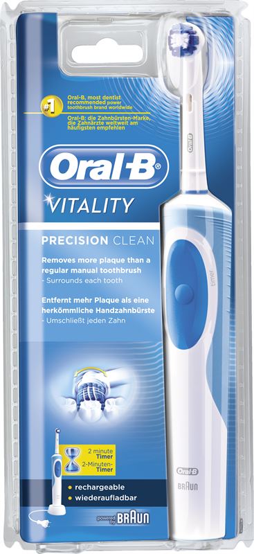 Oral-B Vitality Precision Clean wit, blauw