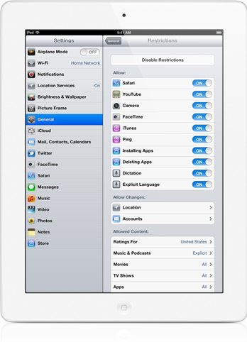 Apple iPad De nieuwe iPad Wi-Fi 16GB 2012 9,7 inch / wit / 16 GB