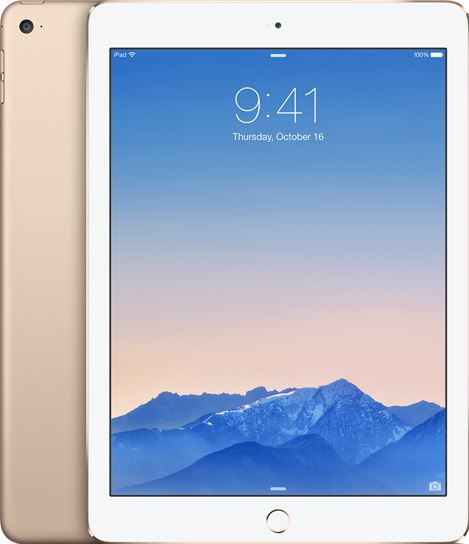 Apple iPad Air 2 2014 9,7 inch / goud / 16 GB / 4G