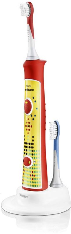 Philips Sonicare For Kids HX6311 wit, geel, rood