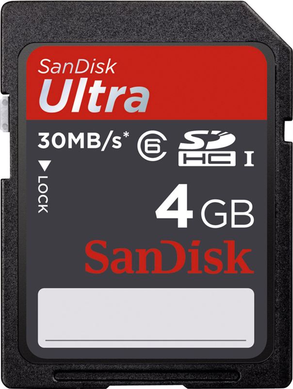 Sandisk ULTRA II SECURE DIGITAL 4GB