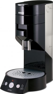 Bosch koffiepad-automaat gustino onyxzwart zwart