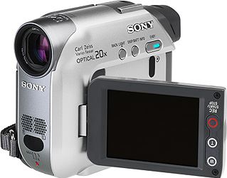 Sony DCR-HC17 grijs, zilver