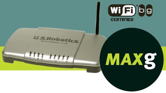 USRobotics Wireless Maxg adsl2+ gateway annex A