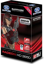 Sapphire Radeon HD 3650 (512DDR2/PCI-E)