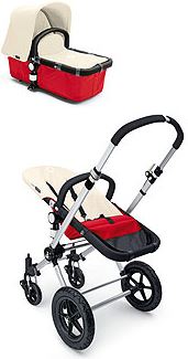 Bugaboo Cameleon wit, rood