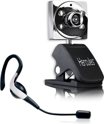 Hercules Webcam Deluxe + Headset