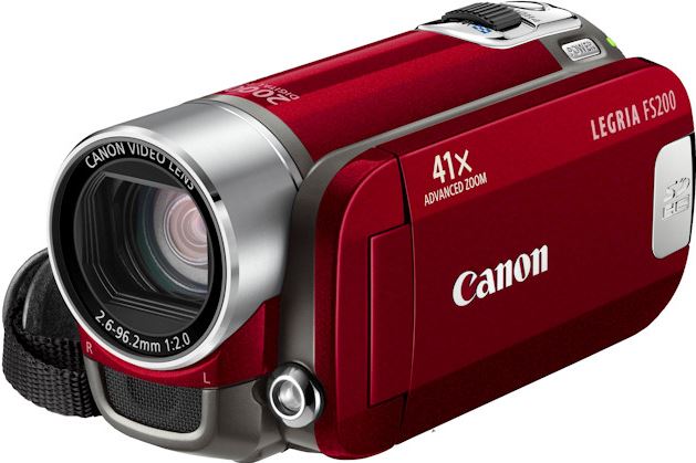 Canon LEGRIA FS200 rood