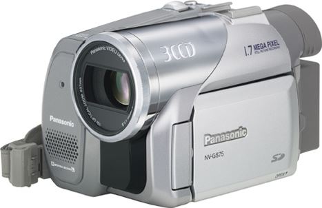 Panasonic NV-GS75 zilver