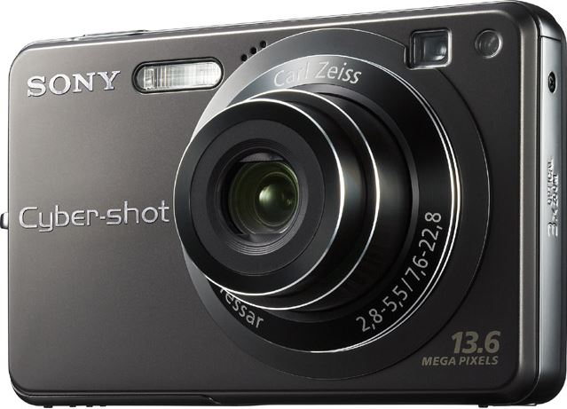 Sony Cyber-shot W DSC-W300 zwart