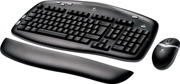 Logitech Cordless Desktop EX 100, AZERTY