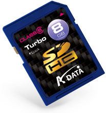 Adata SDHC Turbo Class 6 (4 GB)