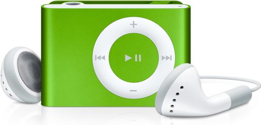 Apple shuffle iPod shuffle 2GB, green