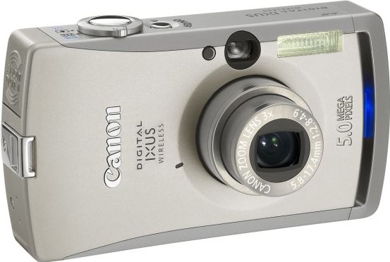 Canon Digital IXUS Wireless grijs