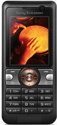 Sony Ericsson K618i zwart, wit