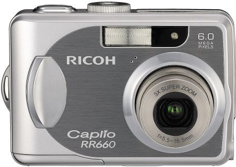 Ricoh Caplio RR660 zilver