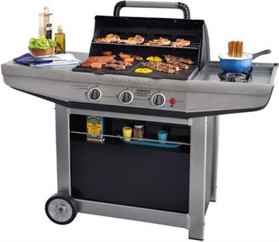 Campingaz Adelaide 3 Premium Deluxe zwart, rvs barbecue Campingaz Barbecues (20) | Kieskeurig.nl