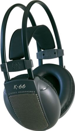 AKG K 66 wired headphones