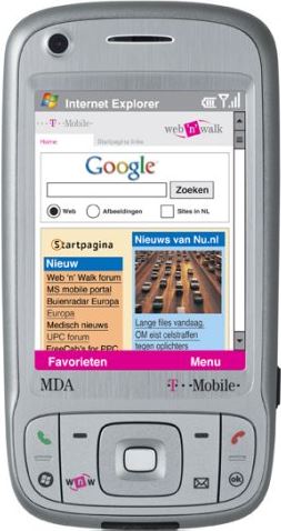 T-Mobile MDA Vario III zilver