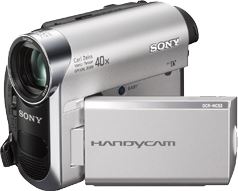 Sony DCR-HC53 zilver, zwart
