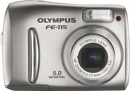 Olympus Point-and-shoot camera FE-115 zilver