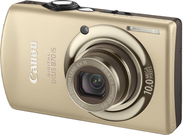 Canon Digital IXUS 870 IS goud