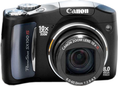 Canon PowerShot SX100 IS zilver