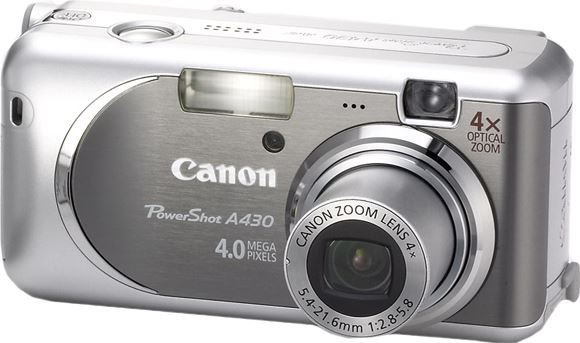 Canon PowerShot PowerShot A430 silver zilver