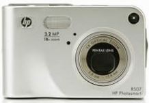 HP Photosmart R507 zilver