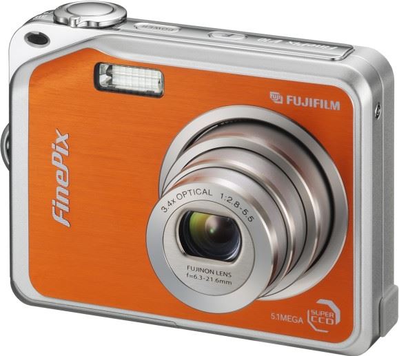 Fujifilm FinePix V10 oranje