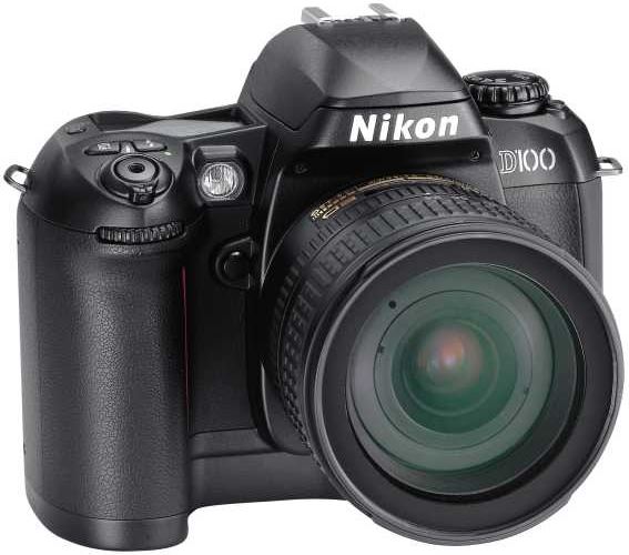 Nikon D100 zwart