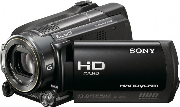 Sony HDR-XR500VE zwart
