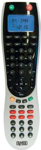 Sweex Universal Remote Control 8-in-1 LCD