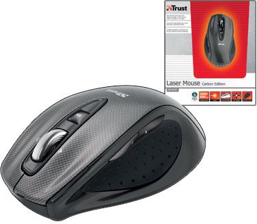 Trust Wireless Laser Mouse - Carbon edition MI-7770C