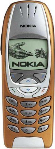 Nokia 6310 zwart, rood, zilver